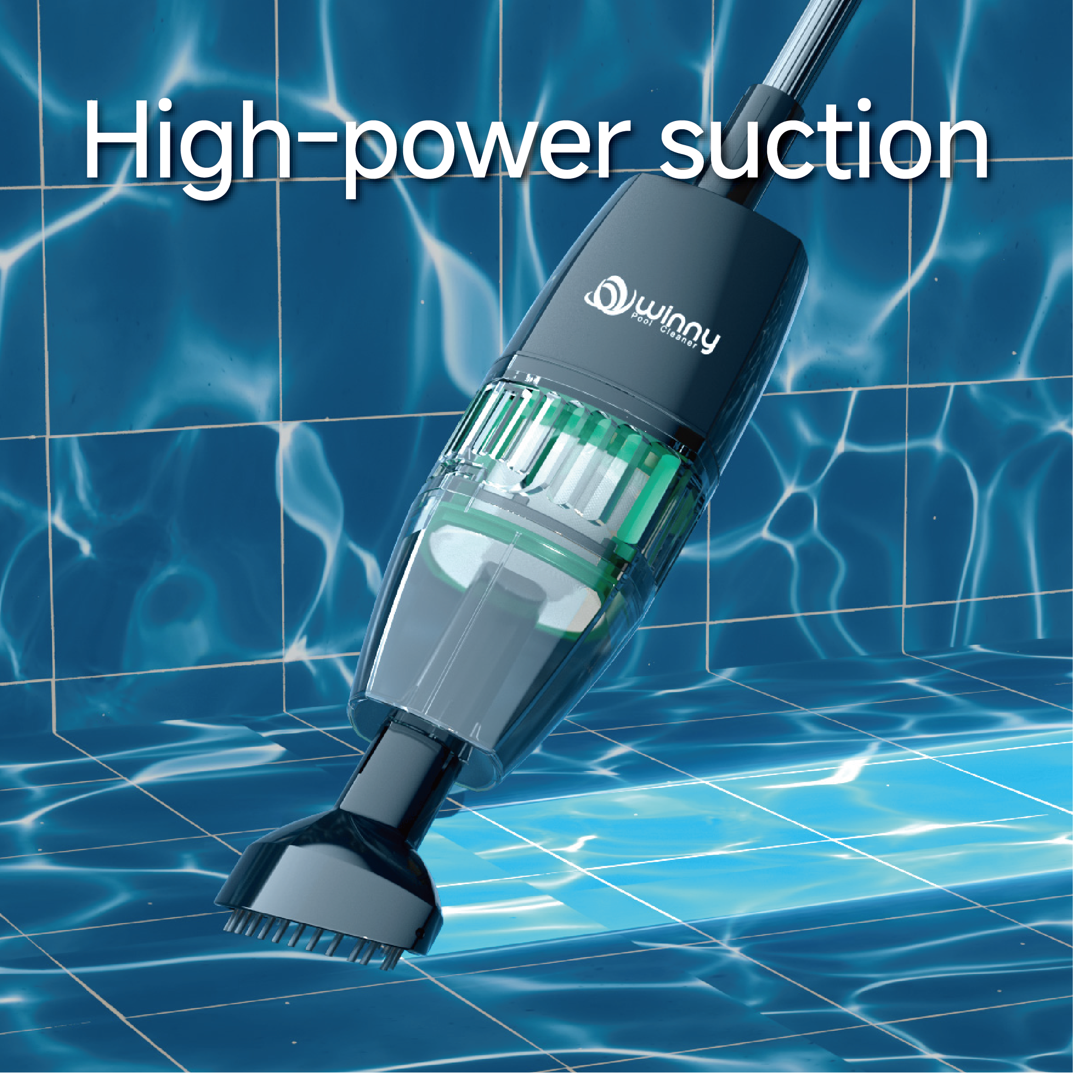 WYBOT HJ10P Handheld Pool Vacuum Cleaner
