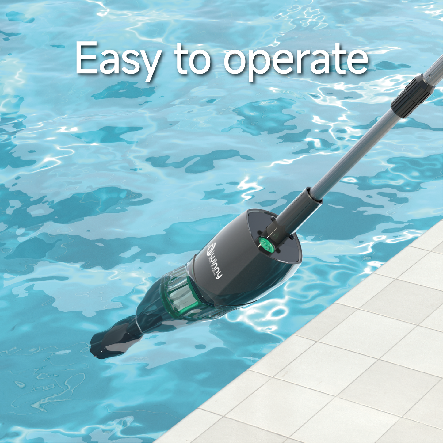 Aspirador de piscina portátil WYBOT HJ10P